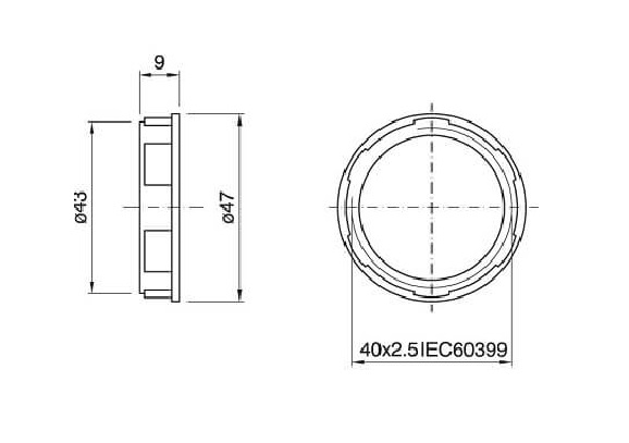 Casambi screw ring 272 NE - 11095