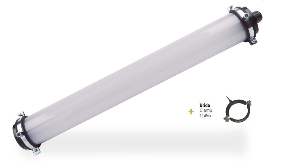 Airfal EX-LED-luminaire Zone 2-22 LED SECURE 40W IP68 6700 Lumens 4000K – LS324 – 8435016967733