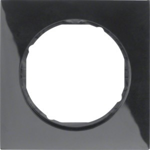 Berker Rahmen sw/gl 1fach, rund 10112245 - 10112245