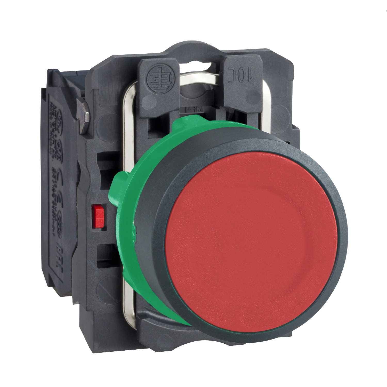 Schneider Electric Drucktaster flach, rt, 1Ö XB5AA42
