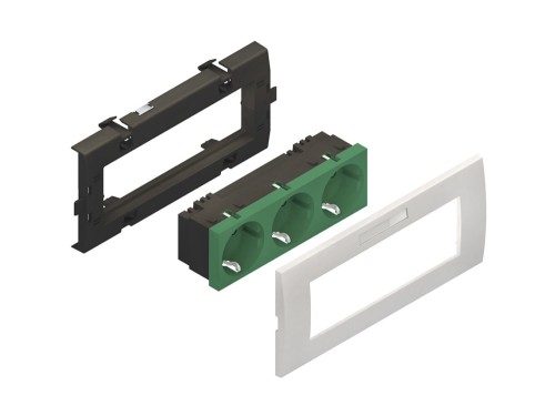 HKL Geräteeinbausystem 183,5mm,NV=250V/16A KES-3.3.20 - KES-3.3.20