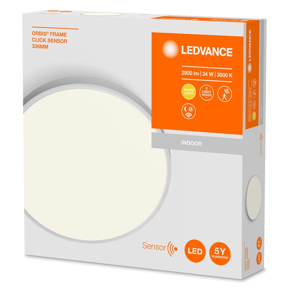 Ledvance LED ceiling luminaire ORBIS CLICK SENSOR 335 24W