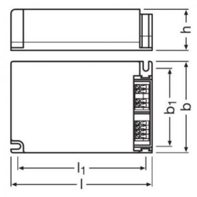 Osram LED-Driver OTi DALI 25/220-240/700 LT2