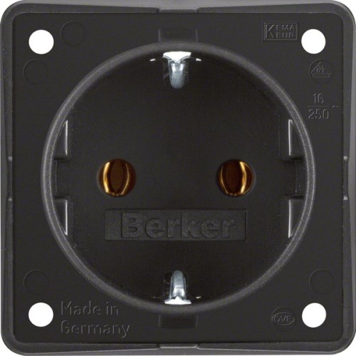 Berker SCHUKO-Steckdose sw matt 947782503 - 947782503 günstig online kaufen
