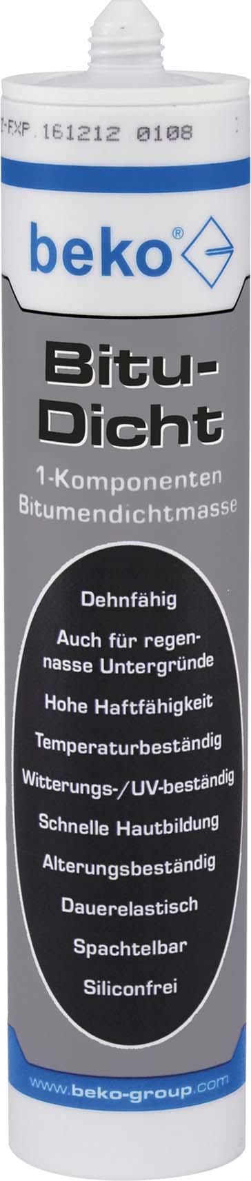 Beko Bitumendichtmasse 310ml schwarz 236310 Beko Bitumendichtmasse 310ml schwarz 236310