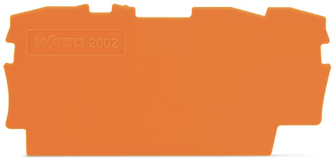 WAGO GmbH & Co. KG Abschluss-u.Zwischenplatte 0,8mm dick 2002-1392