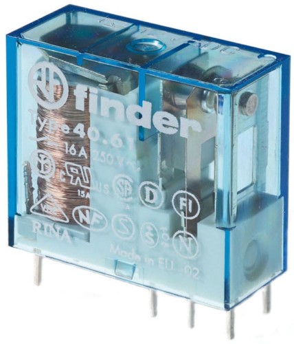 Finder Steck/Printrel.24VDC 1W16A Raster 5mm 40.61.9.024.1000 - 406190241000