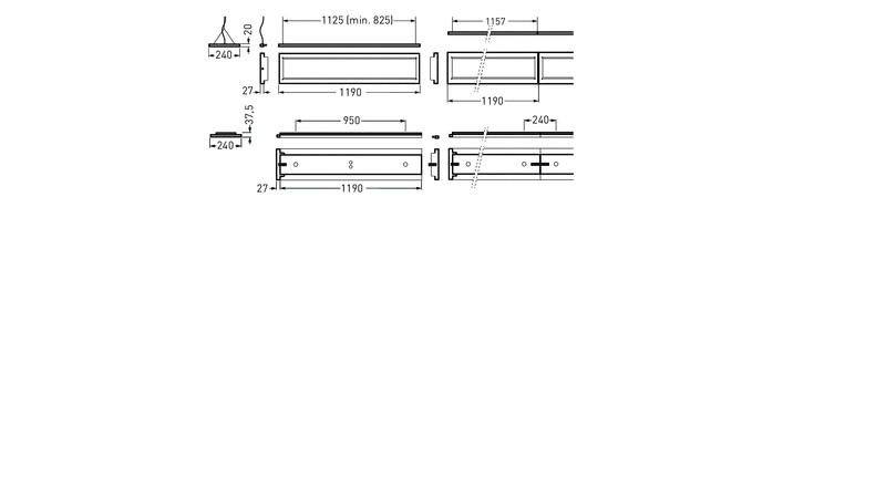 Trilux LuceoS Act D/H2-L CDP 6500 ETDD 01 - 7018251