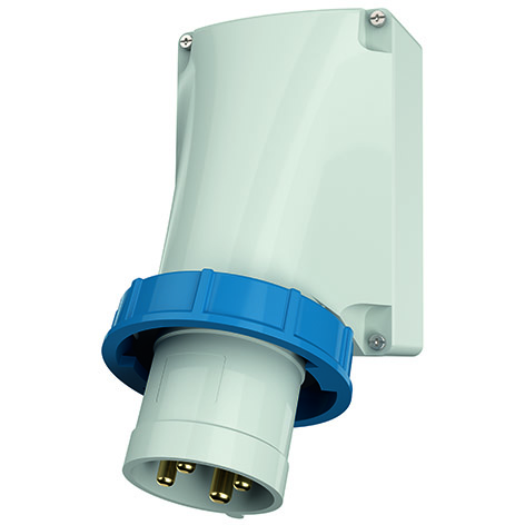Mennekes Wandstecker 63A,4p,9h,230V,IP67 356
