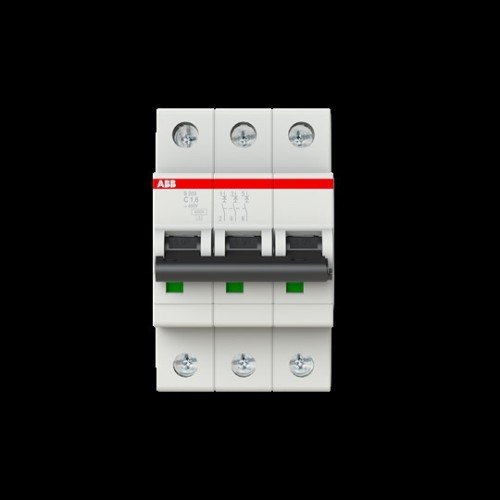 ABB Stotz S&J Sicherungsautomat 6kA 1,6A C 3p S203-C1,6 - 2CDS253001R0974