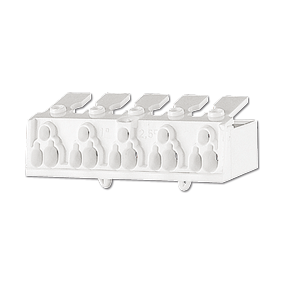 BJB 5-pole pushwire terminal blocks 46.415.1100.50