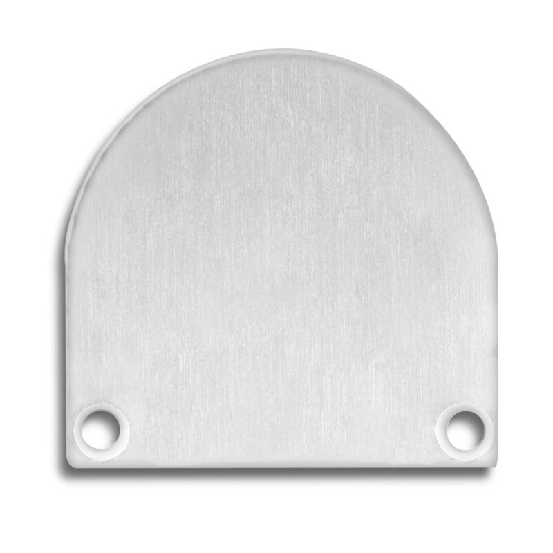 DOTLUX Aluminum end cap for profile/cover DXA4/M + DXE5/M 2 pieces incl. screws - 4085