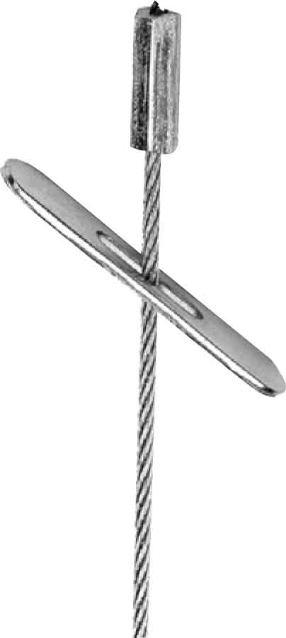 Niedax Set-Querverankerung Drahtseil m.Anker GAQ-2/2
