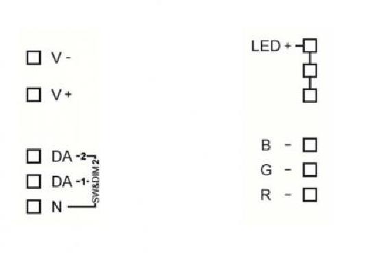 Lunatone LED-Dimmer DALI RGB 700mA