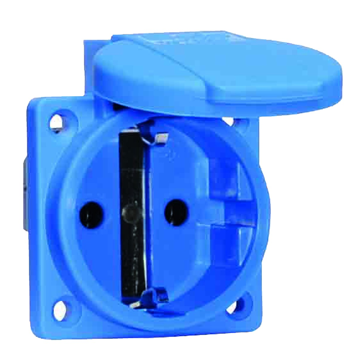Bals Elektrotech. Schutzk. Anbausteckdose 16A IP44 blau 71094