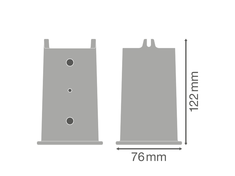 Ledvance LED streetlight STREETLIGHT FLEX REDUCTIONS 60 TO 42MM WAL