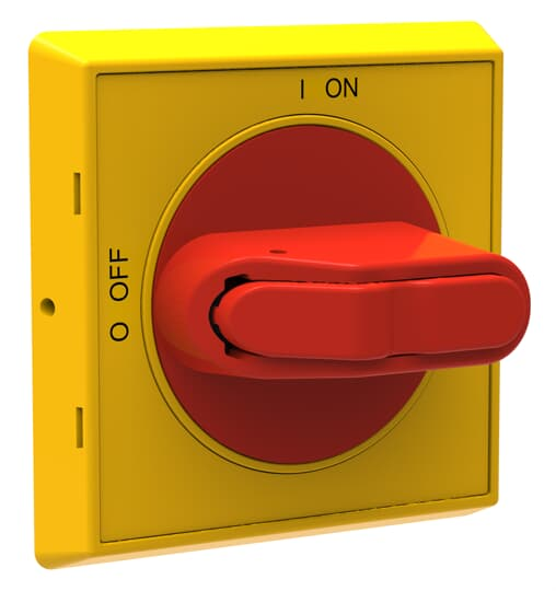ABB Stotz S&J Handgriff rot/gelb für Schalter OT OHYS2PJ