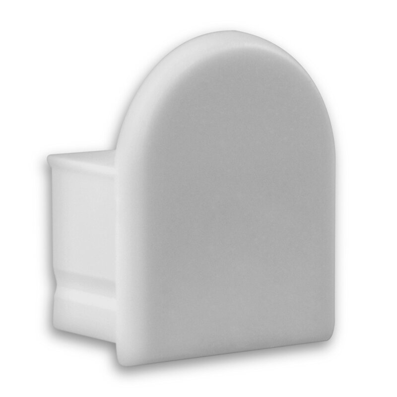 DOTLUX PVC end cap for profile/cover DXA5/E gray - 4051