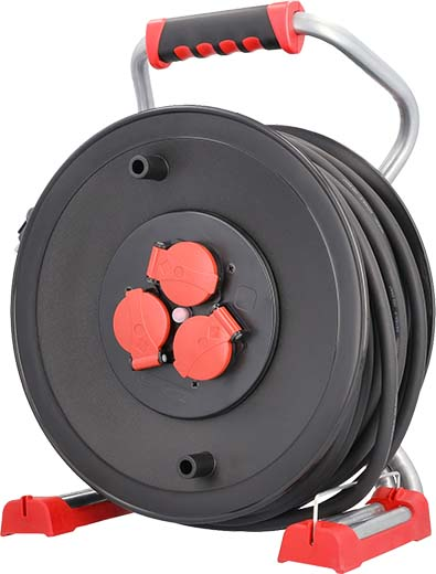 Bachmann Profi-Kabeltrommel 2,5qmm 40,0m CEE7/7 399.192