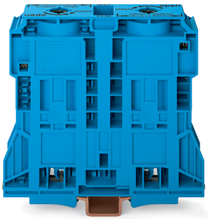WAGO GmbH & Co. KG 2-Leiter Durchgangsklemme 185qmm, blau 285-1184