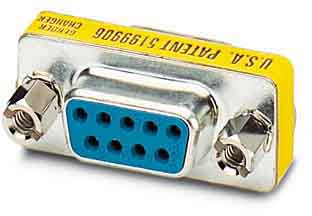 Phoenix Contact D-SUB Gender-Changer VS-09-GC-BU/BU