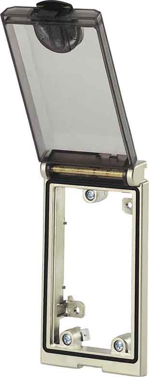 Murrelektronik Frontplattenschnittstelle 1fach silber MSDD 4000-68113-0000000 Murrelektronik Frontplattenschnittstelle 1fach silber MSDD 4000-68113-0000000