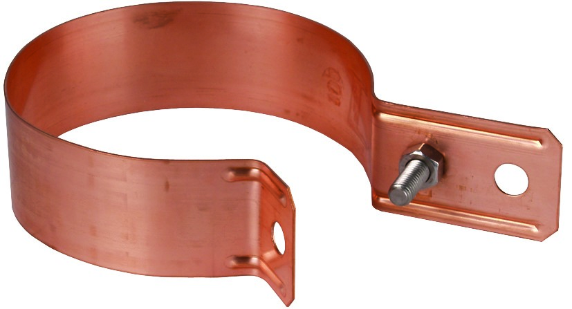 DEHN Regenrohrschelle D 100mm Cu RRS100B11CU