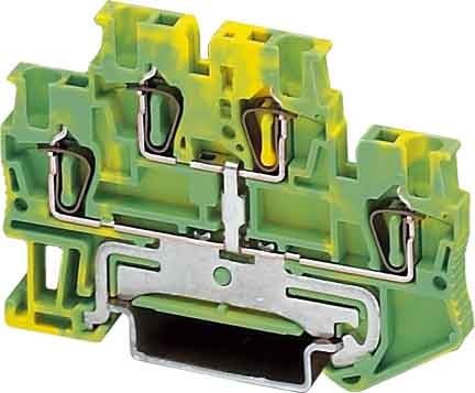 Phoenix Contact Schutzleiterklemme Federzug, gn/ge STTB 1,5-PE - 3036013