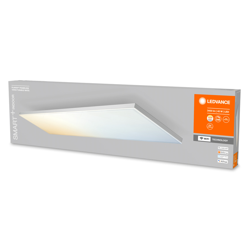Ledvance LED panel luminaire SMART+ Planon Frameless TW 1200X300