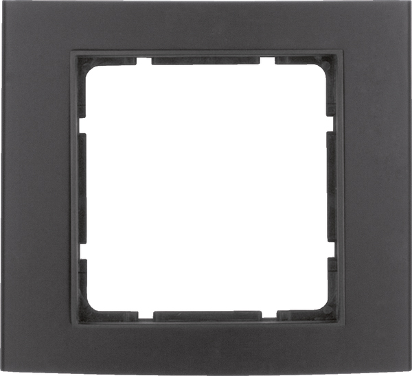Berker Rahmen 1f.alu/sw/anthr 10113005 günstig online kaufen