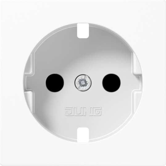 Jung Zentralplatte aws für SCHUKO-Steckdose A 1520 KIPL WW günstig online kaufen