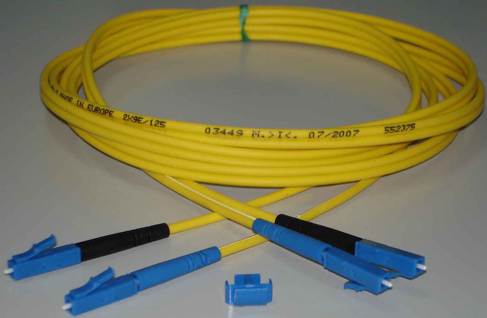 Fumo LWL-Patchkabel 1m 9/125 LC/LC PT/DX-LCLC-SM-1