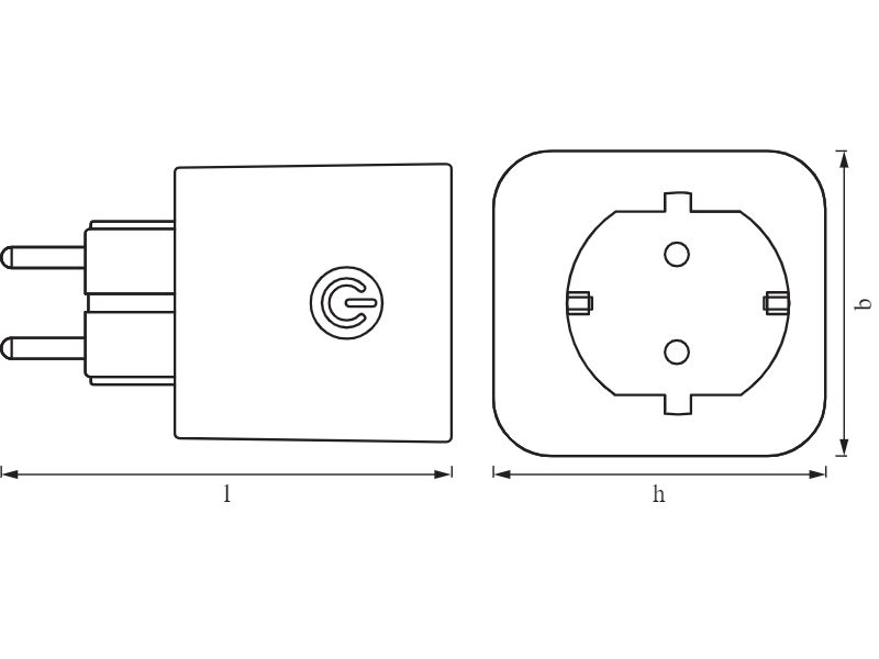 Ledvance Funksteckdose SMART+ Plug EU