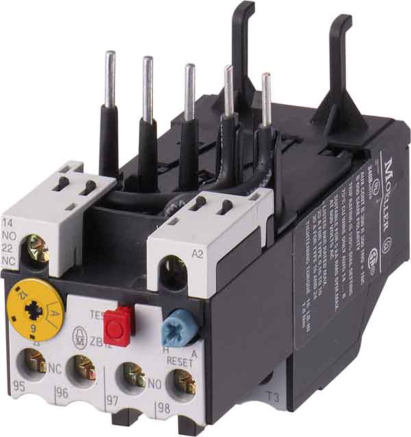 Eaton Motorschutzrelais 0,4-0,6A ZB12-0,6