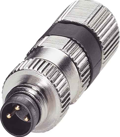 Phoenix Contact Sensorsteckverbinder 3pol.,gerade SACC-M 8MS-3PCON