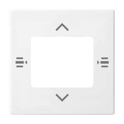 Busch-Jaeger Zentralscheibe alpinweiß 7-fach KNX 6108/61-914 - 2CKA006155A0115