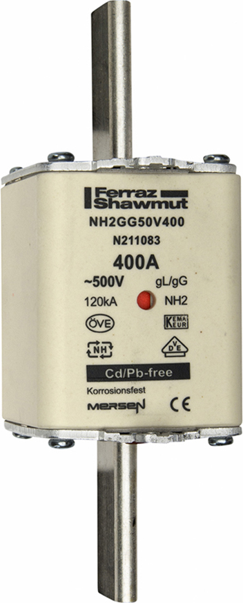 Mersen NH-Sicherungseinsatz SF Gr.2 gG 400A/500V KM NH2GG50V400 - N211083
