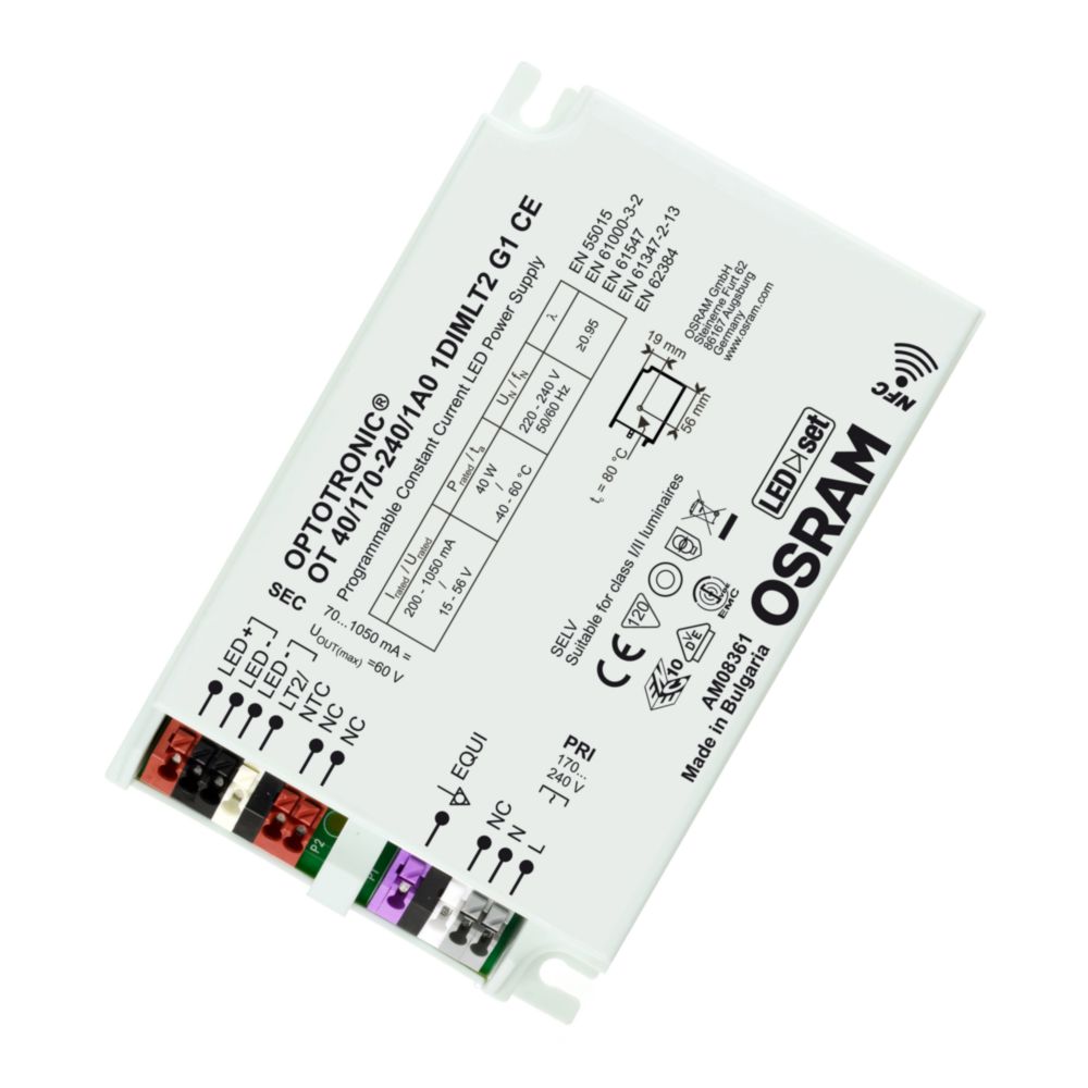 Osram LED-Treiber OT 40/170-240/1A0 1DIMLT2 G1 CE - 4052899517424