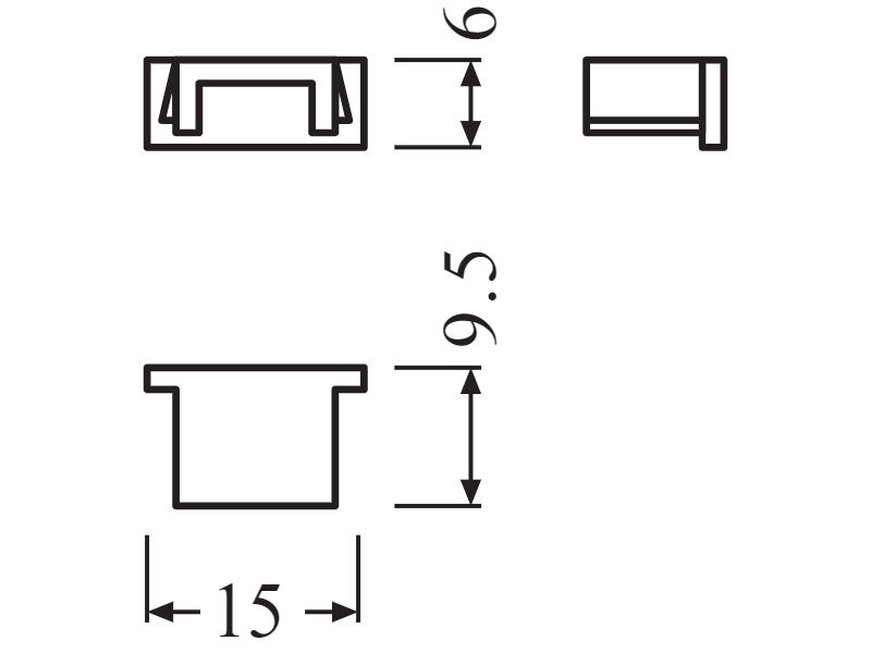 Ledvance Leuchtenzubehör SLIM Profile System -EFGP-TU15H6