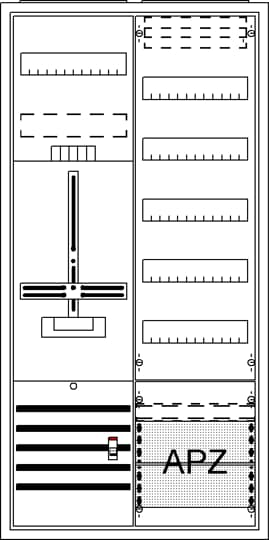 Striebel&John Komplettschrank AP3Pkt.A271Z1V5A2 DA27GB
