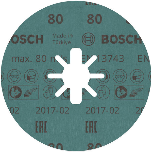 Bosch Power Tools PRO R780 X-Lock Fiberscheibe 125 mm 2608619186