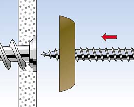 Fischer Deutschl. Gipskartondübel Metall GKM - 24556