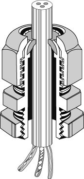 Hensel Anbaukabelstutzen ASS 32 - 36000197