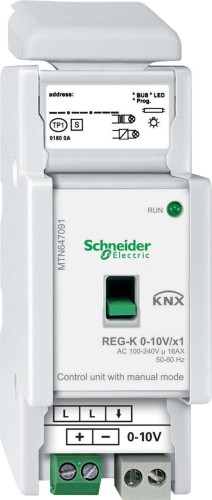 Schneider Electric Steuereinheit 0-10 V REG-K/1fach MTN647091 - MTN647091