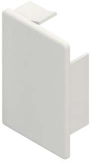 HKL Endstück rws 40x90 RAL9010 ES4090.3