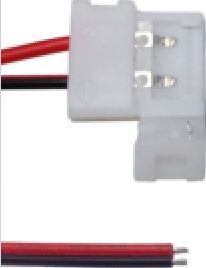 Weloom Anschlussstecker für LED-Tape 8mm zweipolig - 551-298-43