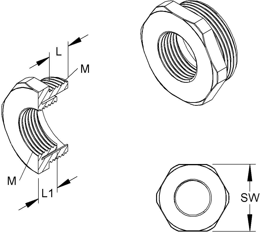 HKL Reduzierring 1893M3220