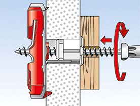 Fischer Deutschl. Kippdübel DUOTEC 10 537258