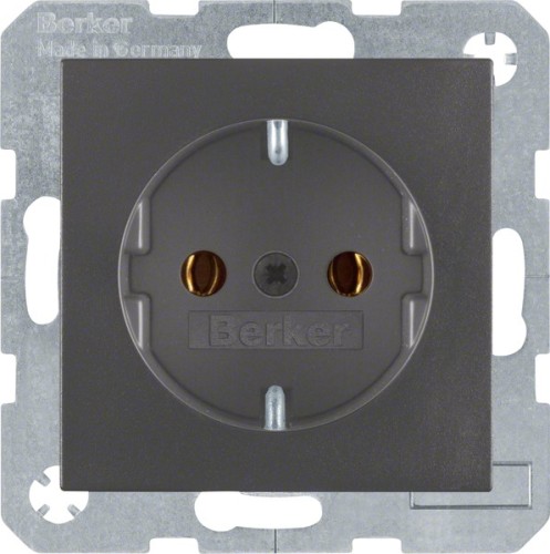 Berker Schuko-Steckd.anth 41431606 - 41431606