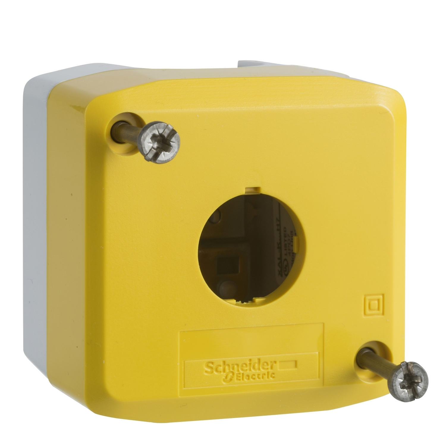 Schneider Electric Leergehäuse 1Stelle RAL 7035/1012 XALK01